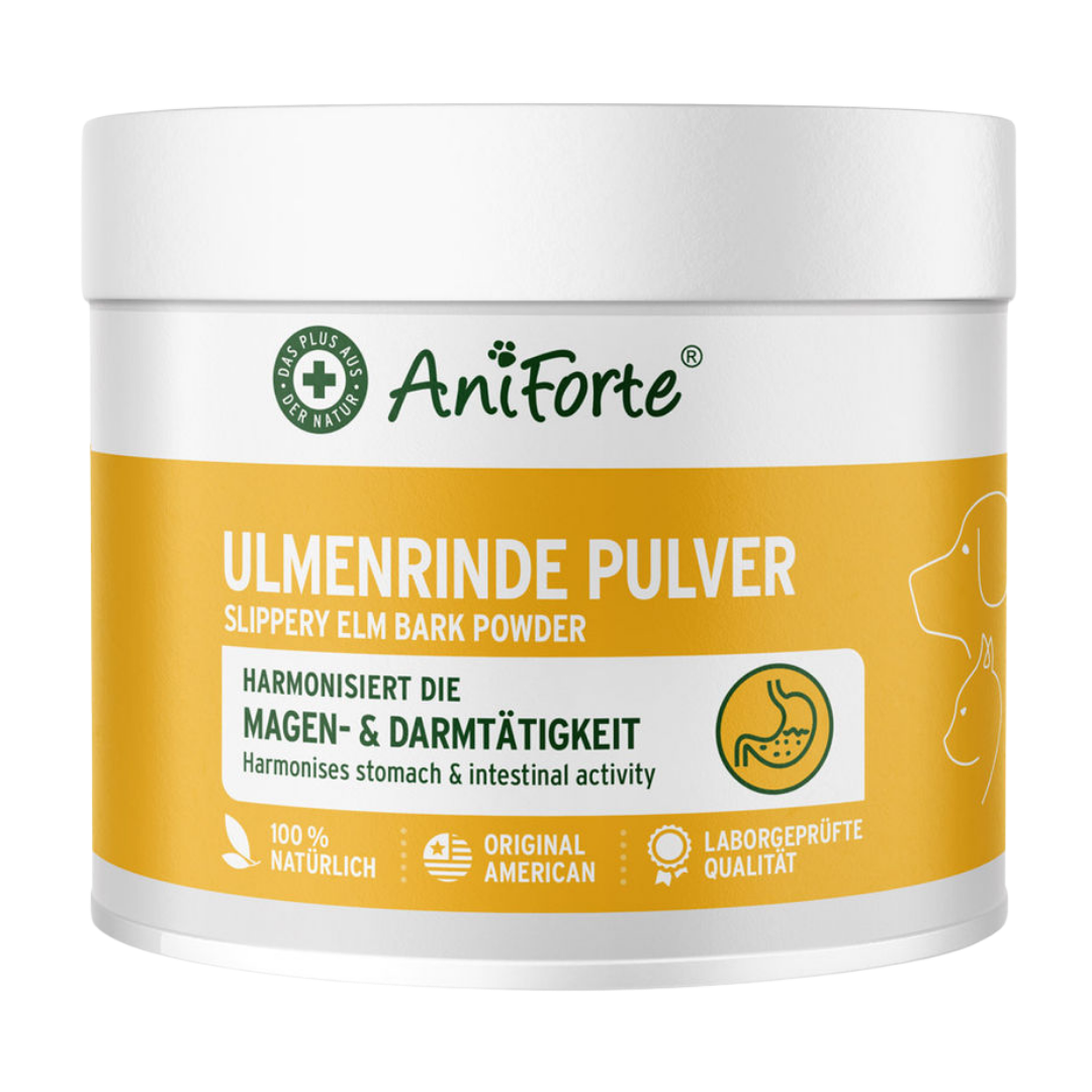 AniForte Punajalavankuorijauhe (Slippery Elm) koiralle 100 g, sinunapteekki.fi