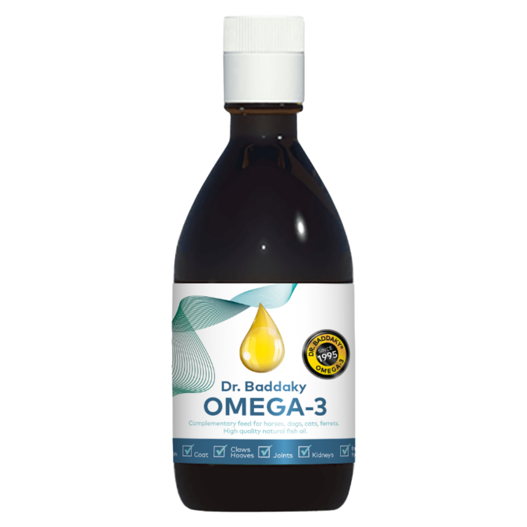 Dr. Baddaky Omega-3 - Kalaöljy Eläimille 200 ml
