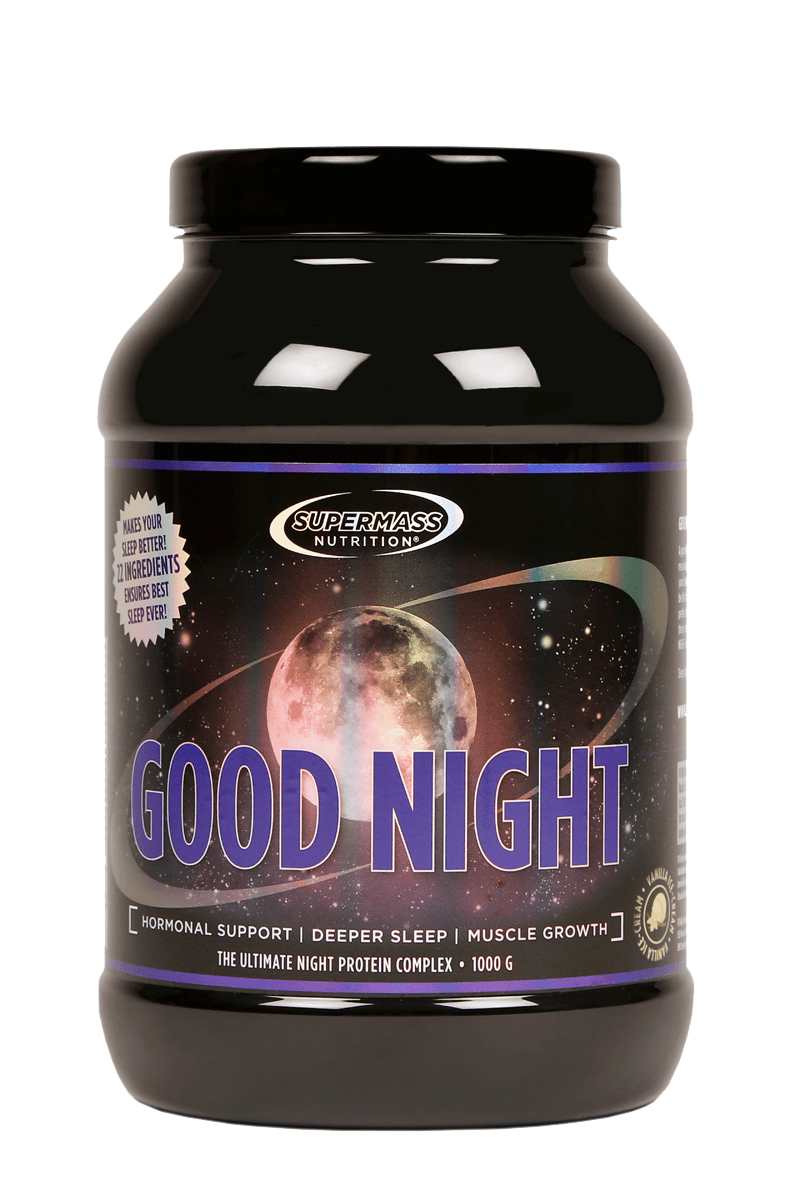 Supermass Nutrition GOOD NIGHT Vanilla Ice Cream 1000 g - Sinunapteekki.fi