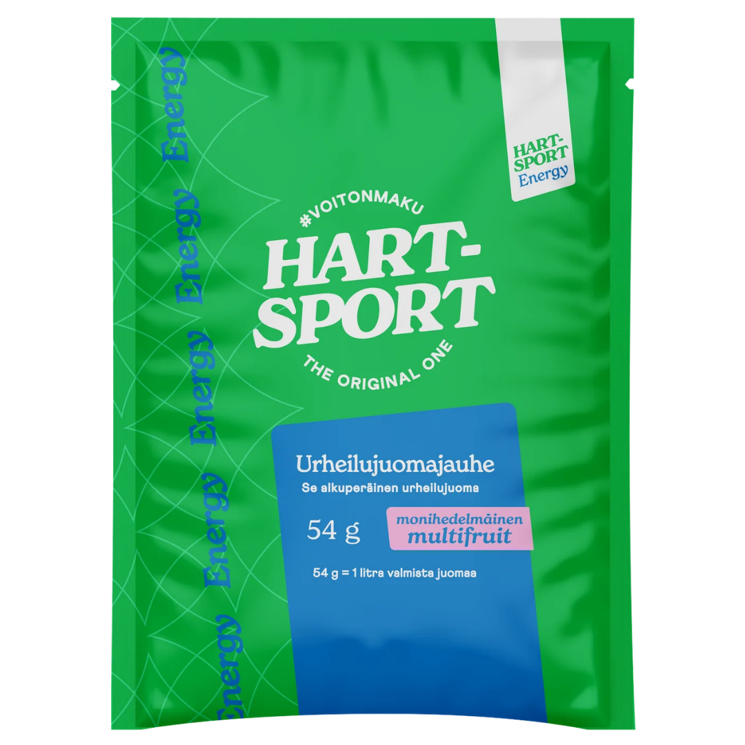 Hart-Sport Energy - Urheilujuomajauhe Multifruit 54 g