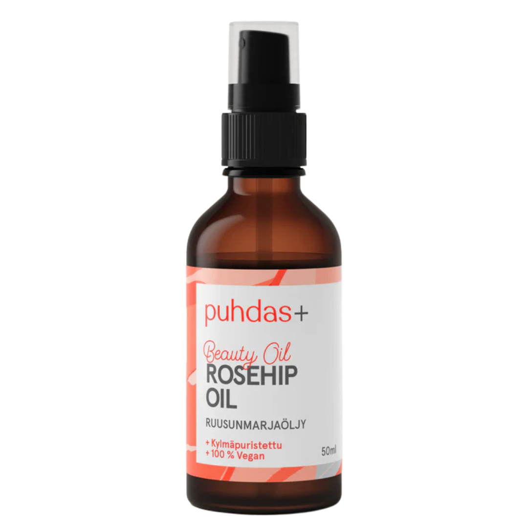 Puhdas+ Beauty Oil Rosehip - Ruusunmarjaöljy 50 ml