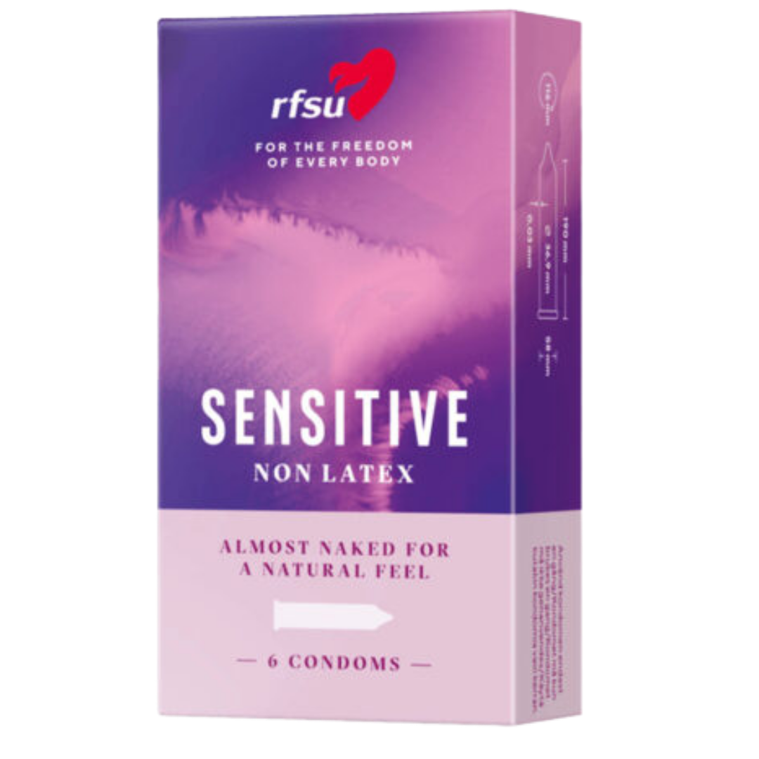 RFSU Sensitive - Lateksiton Kondomi 6 kpl
