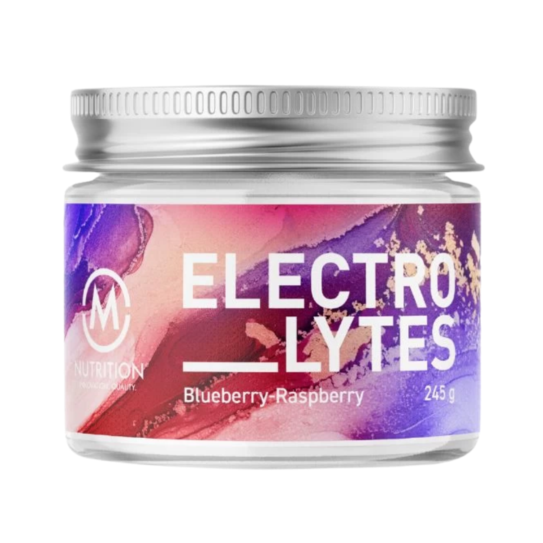 M-Nutrition Electrolytes - Elektrolyyttijauhe Mustikka & Vadelma 245 g