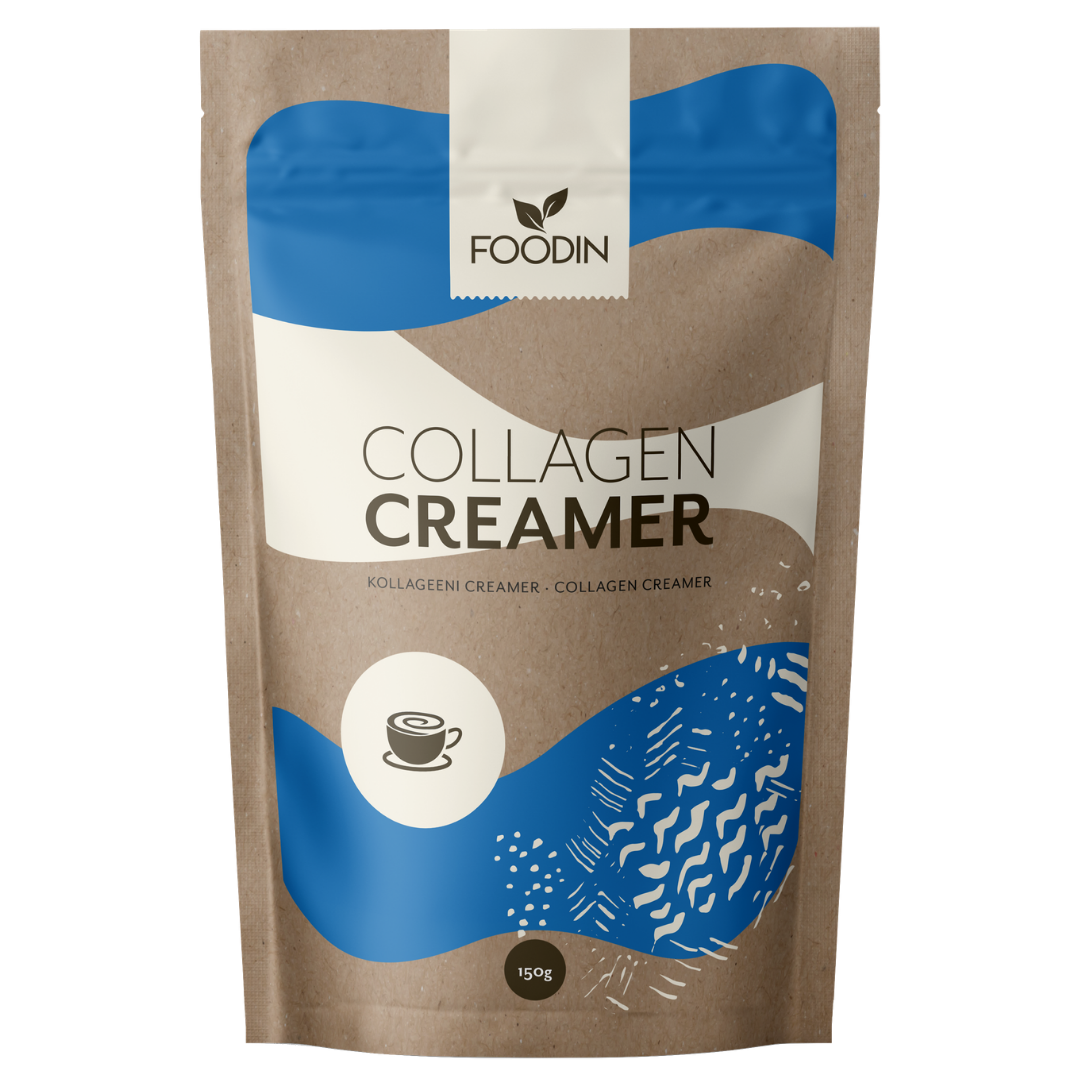 Foodin Collagen Creamer - Kollageenisekoitus 150 g - Sinunapteekki.fi