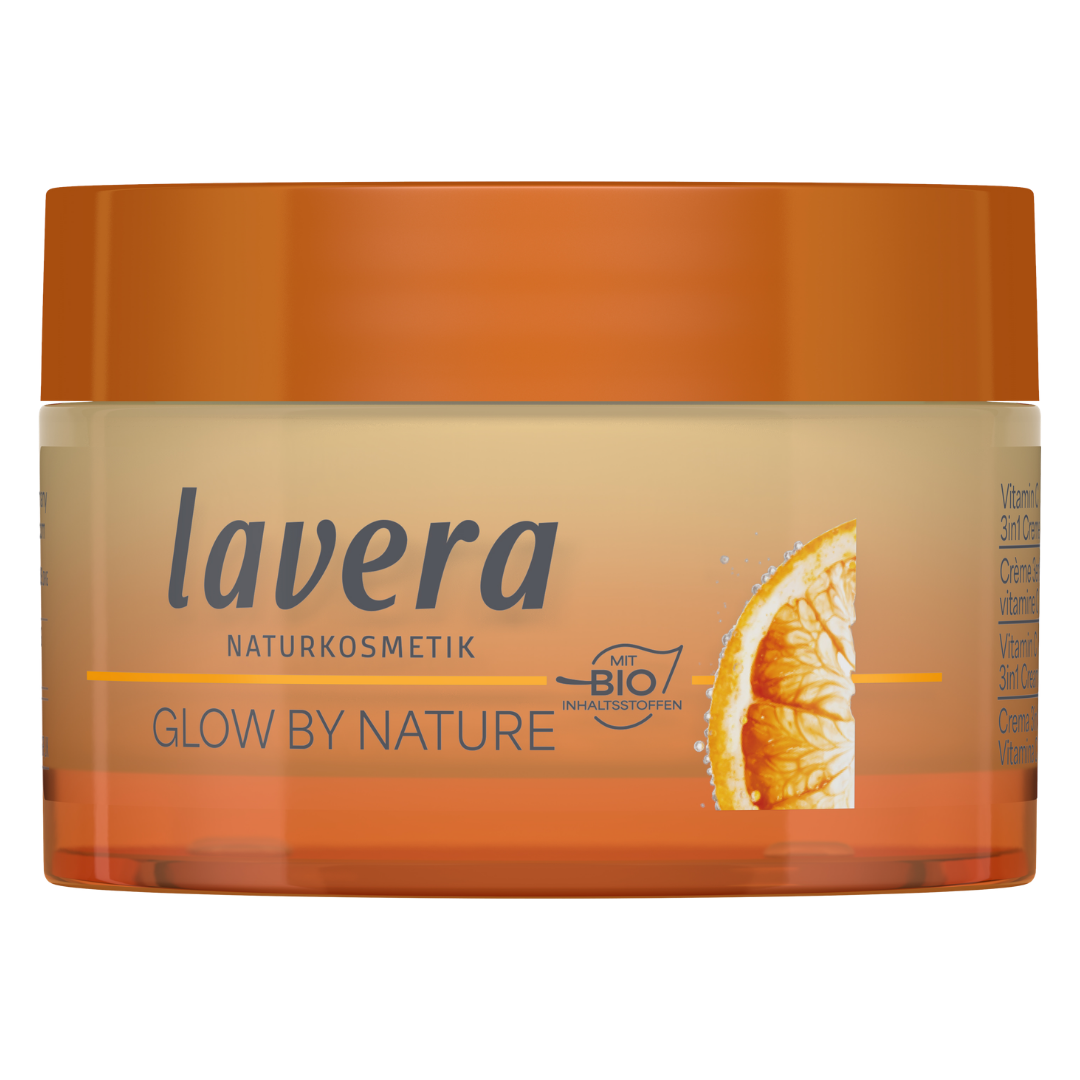 Lavera Glow By Nature Vitamin C 3in1 Cream - Kasvovoide 50 ml