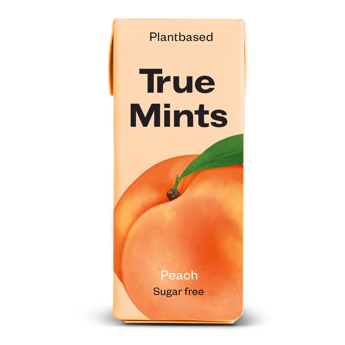 True Mints Peach - Ksylitolipastilli Persikka 13 g - Sokeriton