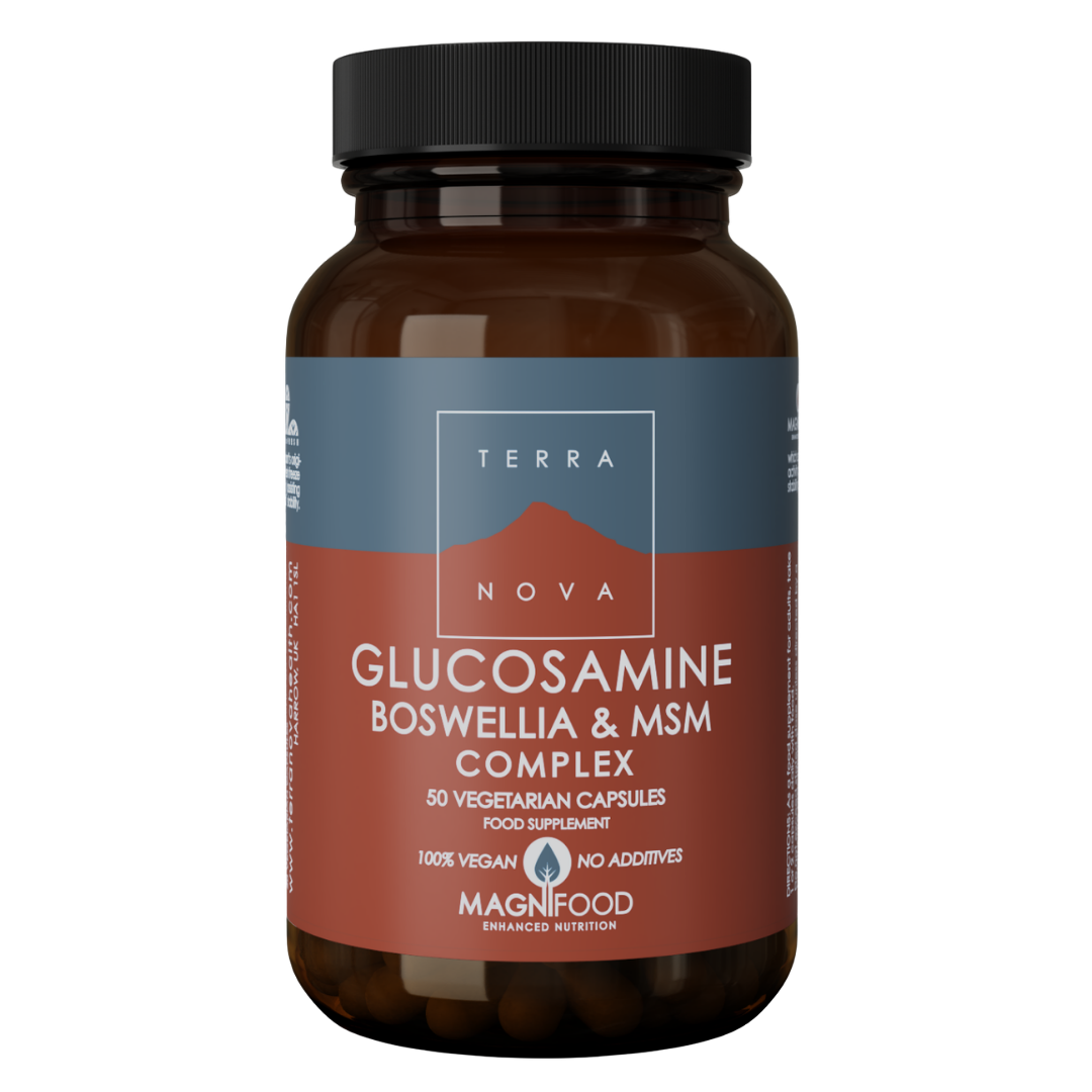 Terranova Glucosamine Boswellia & MSM Complex 50 kaps.