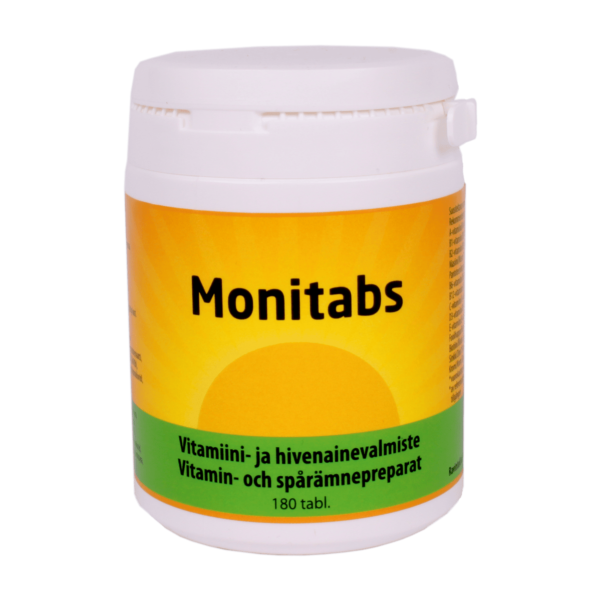 Monitabs monivitamiini 180 tabl. - Sinunapteekki.fi