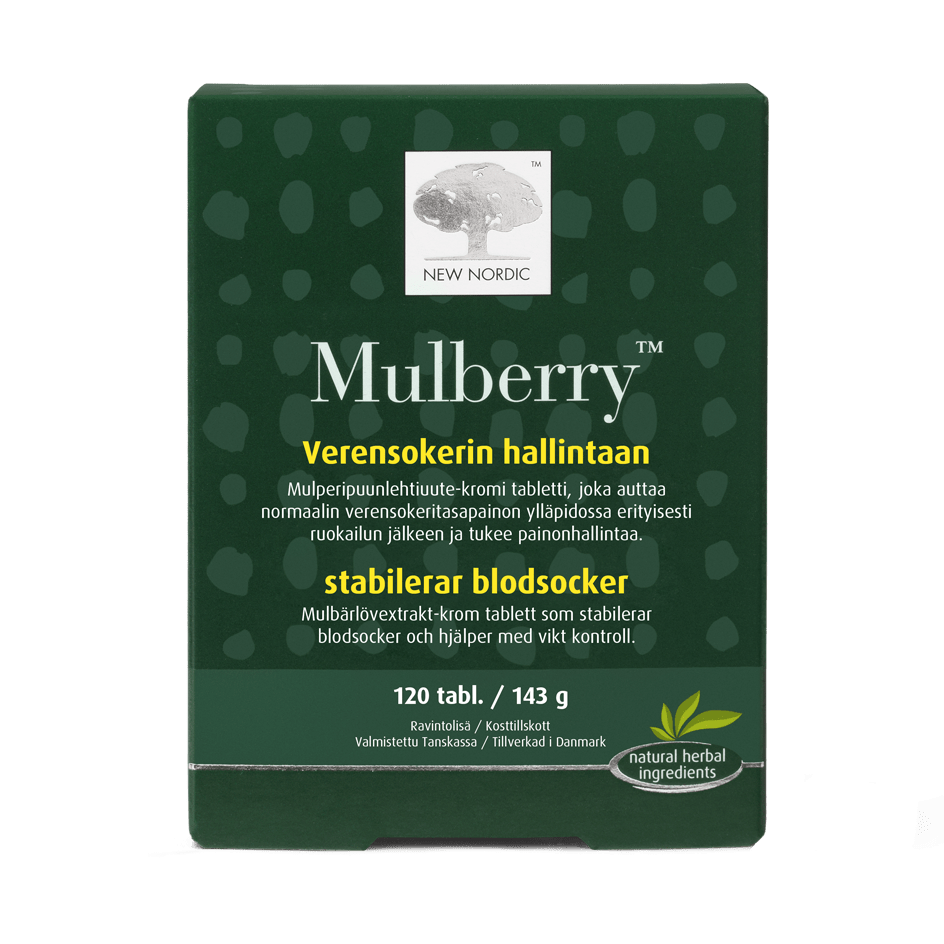 New Nordic Mulberry 120 tabl. - Sinunapteekki.fi