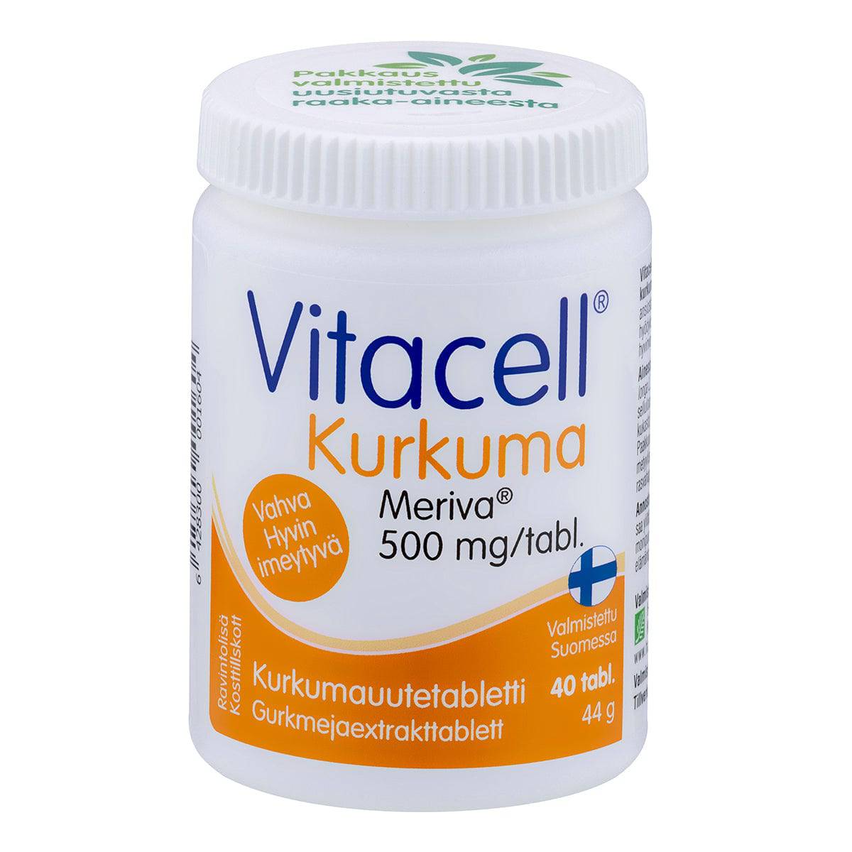 Vitacell Kurkuma 40 tabl. - Sinunapteekki.fi
