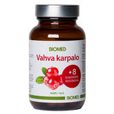 Biomed Vahva Karpalo + Maitohappobakteeri 30 kaps.