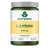 Bioteekki L-Lysiini 500 mg 60 tabl. - Sinunapteekki.fi