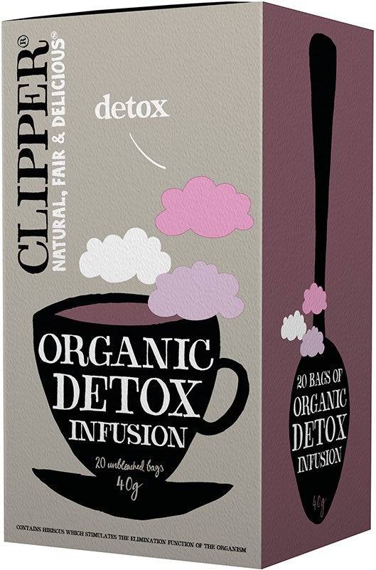 Clipper Organic Detox Infusion  - Yrttitee 20 teepussia - Sinunapteekki.fi