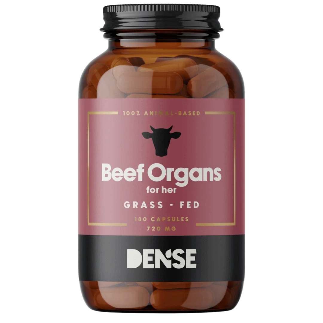 Dense Beef Organs for Her – Naisten Sisäelinkapselit 180 kaps.