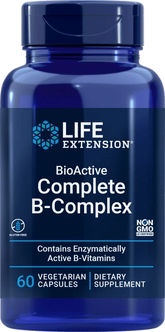 Life Extension BioActive Complete B-Complex 60 kaps. - Sinunapteekki.fi
