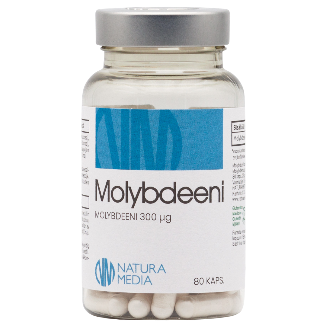 Natura Media Molybdeeni 80 kaps.