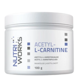 Nutri Works Acetyl-L-Carnitine  - Asetyyli-L-karnitiinijauhe 100 g