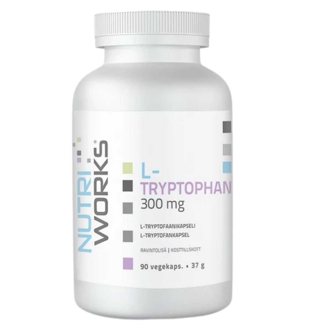 Nutri Works L-Tryptophan 300 mg 90 kaps.