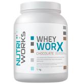 Nutri Works Whey Worx Chocolate - Heraproteiinijauhe Suklaa 1000 g