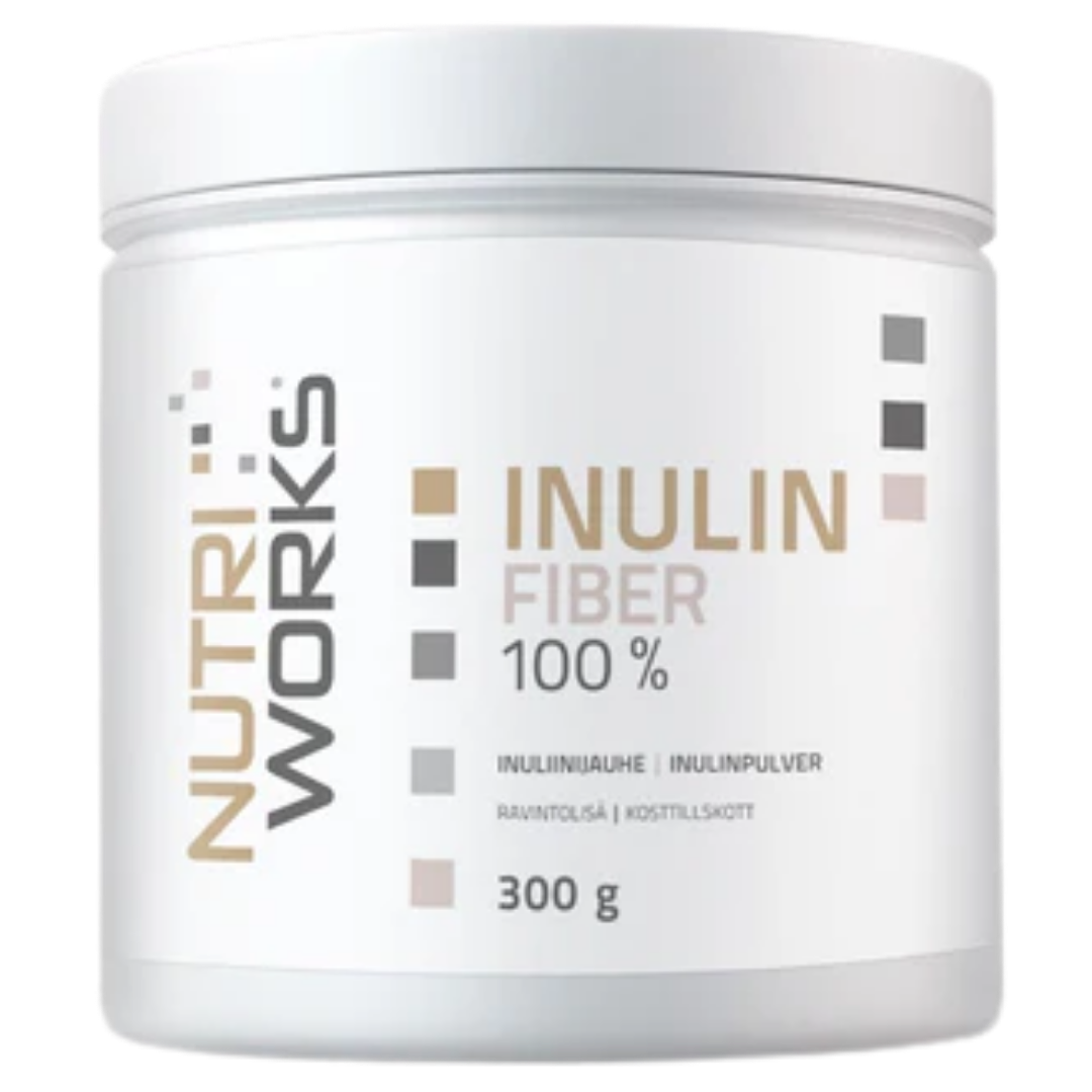 Nutri Works Inulin Fiber 100 % - Inuliinijauhe 300 g