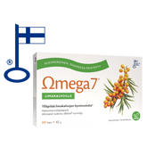 Omega7 SBA24® Kaksoistyrniöljykapseli 60 kaps.