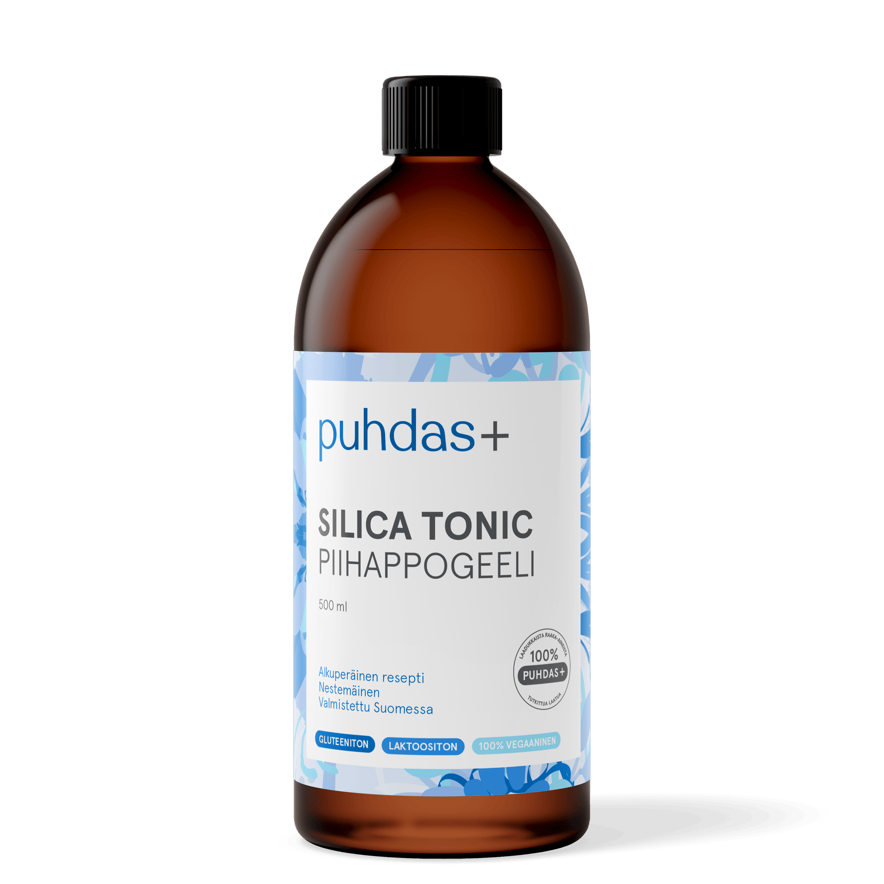 Puhdas+ Silica Tonic Piihappogeeli 500 ml - Sinunapteekki.fi