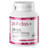 Puhdas+, Vahva 5-HTP, 100 mg, 60 kaps.
