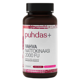 Puhdas+ Vahva Nattokinaasi 2000 FU 60 vegekaps.