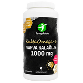 Terveyskaista KultaOmega-3 Vahva Kalaöljy 1000 mg 120 kaps.