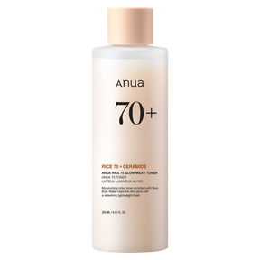 Anua Rice 70 Glow Milky Toner - Kasvovesi 250 ml - Sinunapteekki.fi