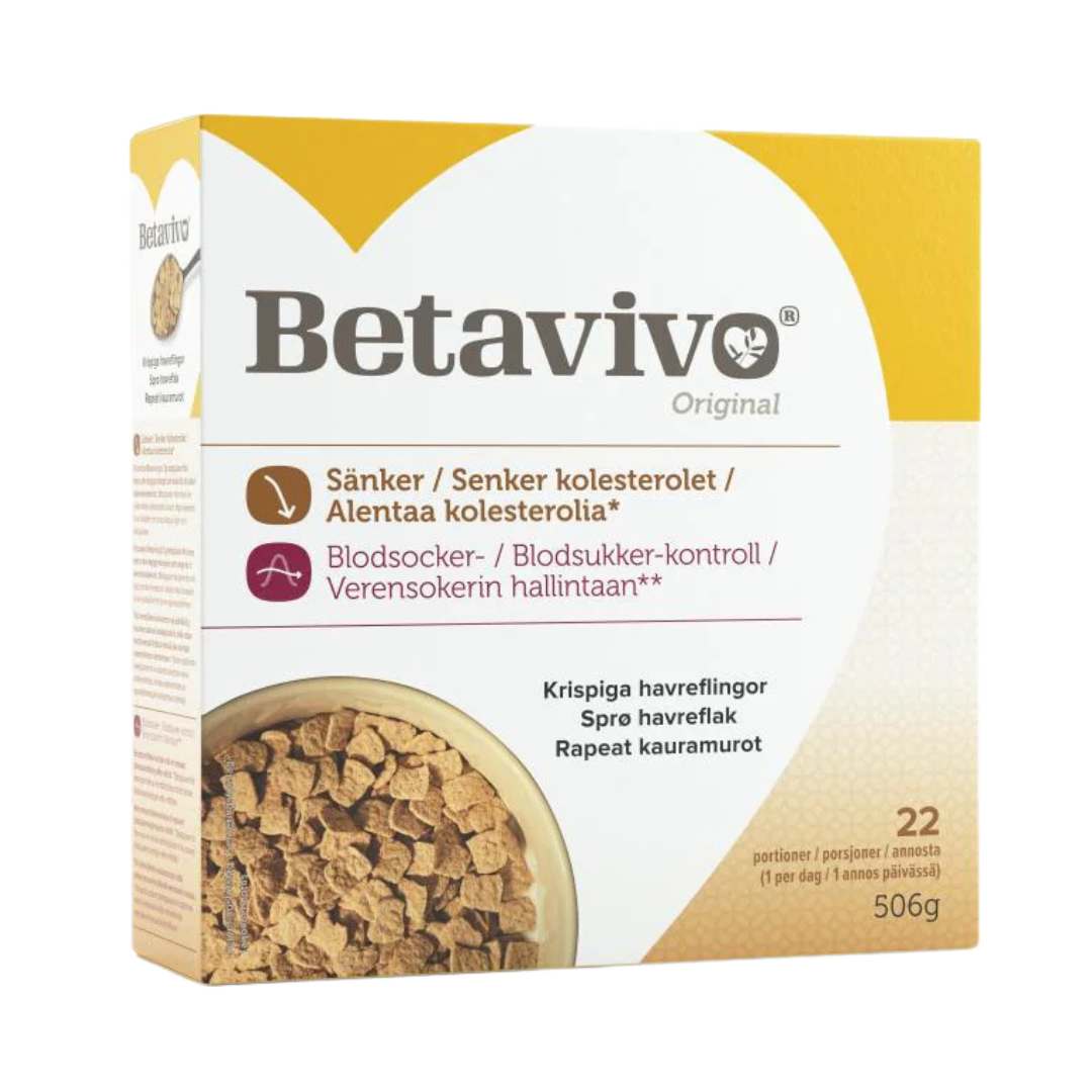 Betavivo Original - Rapeat Kauramurot 506 g