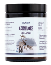 Biomed Carnivore Liver Capsules - Poronmaksakapselit 120 kaps. - Sinunapteekki.fi