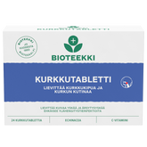 Bioteekki Kurkkutabletti 24 tabl.