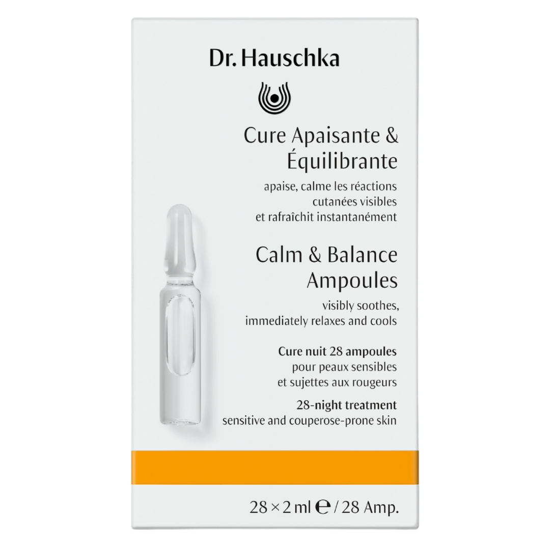 Dr. Hauschka Calm & Balance - Rauhoittavat ja Tasapainottavat Ampullit 28 x 2 ml