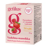 Gefilus Vadelma-Mansikka Purutabletti 30 tabl. - Sinunapteekki.fi