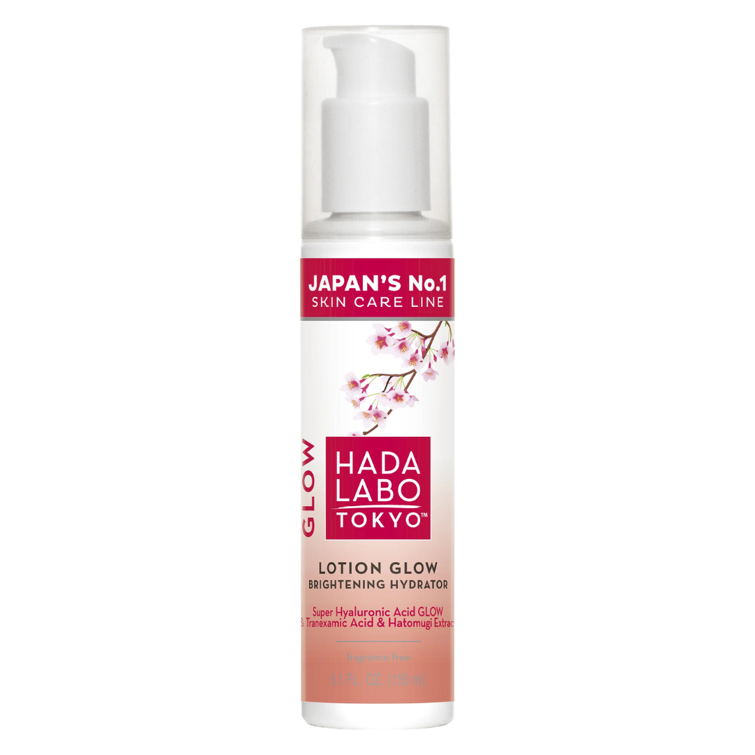 Hada Labo Tokyo GLOW Lotion Brightening Hydrator, hoitoneste, j-beauty, japanilainen kosmeiikka, kauneus, kirkastava, kosteuttava, sinunapteekki.fi