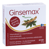 Ginsemax - Korean Ginseng B-vitamiinitabletti 60 tabl.