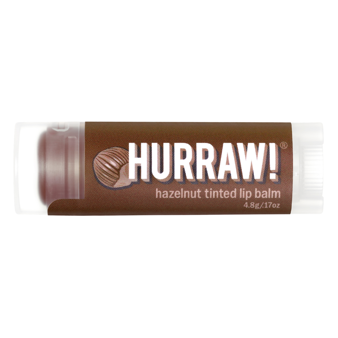 Hurraw! Hazelnut Tinted Lip Balm - Sävyttävä huulivoide 4,8 g - Sinunapteekki.fi
