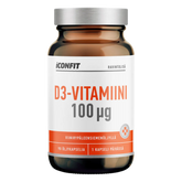 ICONFIT D3-Vitamiini 100 μg 90 kaps.