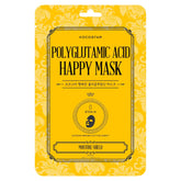 KOCOSTAR Polyglutamic Acid Happy Mask - Tehokosteuttava kangasnaamio 1 kpl - Sinunapteekki.fi