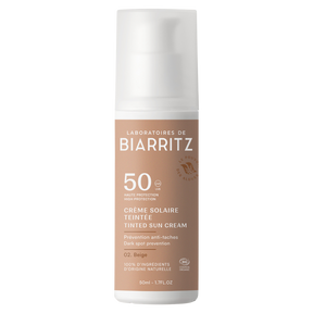 Laboratoires de Biarritz Tinted Sun Cream - Sävytetty Aurinkovoide SPF50 Beige 50 ml