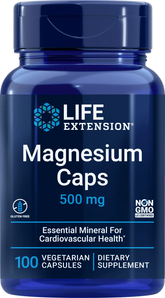 Life Extension Magnesium Caps 500 mg 100 kaps. - Sinunapteekki.fi