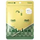 LuLuLun Premium Sheet Mask Kyoto Green Tea - Kangasnaamio 7 kpl
