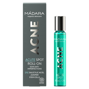 Madara Acne Acute Spot Roll-On - Täsmähoitotuote finneille