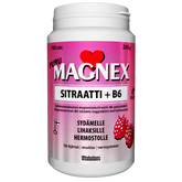 Magnex Sitraatti + B6 - Vadelma 100 purutabl.