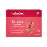 Makrobios Karpalo & Puolukka 30 purutabl.