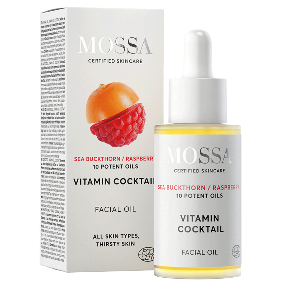 Mossa Vitamin Cocktail Facial Oil - Kasvoöljy 30 ml - Sinunapteekki.fi