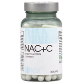 Natura Media NAC+C - N-asetyylikysteiini 80 kaps.