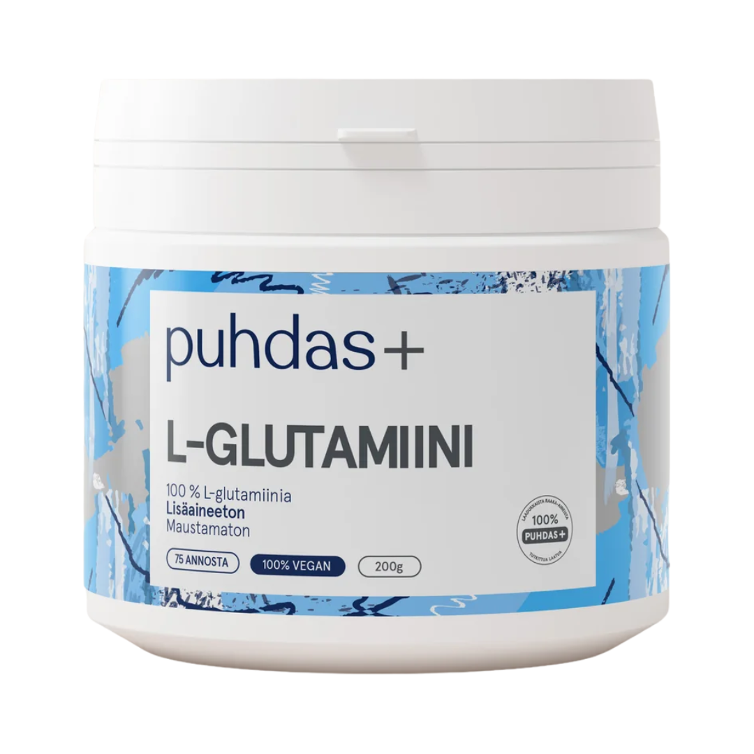 Puhdas+ L-Glutamiini 200 g