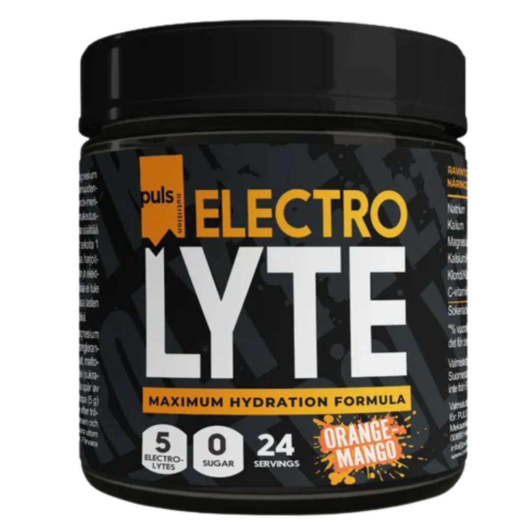 Puls Nutrition Elektrolyyttijauhe Appelsiini & Mango 120 g